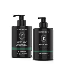 Preston Lane Handset Geparfumeerde handwas en handcr?e Duo Hydraterende en voedende Doheny Drive 10,1 Oz elk