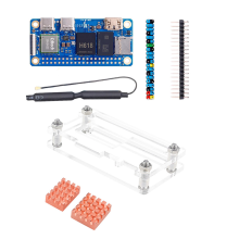 For Zero 2W Development Board 4G RAM+Heat Sink+Case DDR4 Mini PC H618 WiFi5 Bluetooth5.0 Support 4K 60FPS