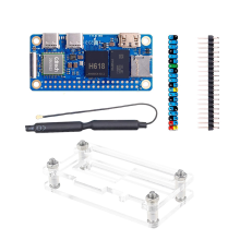 For Zero 2W Development Board 1GB RAM+Case DDR4 Mini PC Allwinner H618 WiFi5 Bluetooth5.0 Supports 4K 60FPS