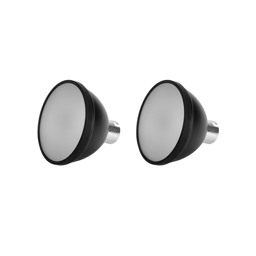 2Pcs For Ad-S2 Ads2 Standard Reflector With Soft Diffuser Ad200 Ad180 Ad360 Ad360ii Ad200pro Black 4853284797236