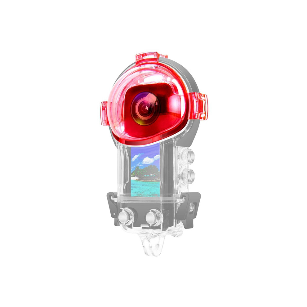 Dive Filter For X3 Case, Color Correction In Scuba Diving, Snorkeling And Underwater Photos Videos, Red 4853284799162