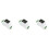 3X RS485 Serial Port Server to RJ45 Ethernet /IP Module Rail Type 2