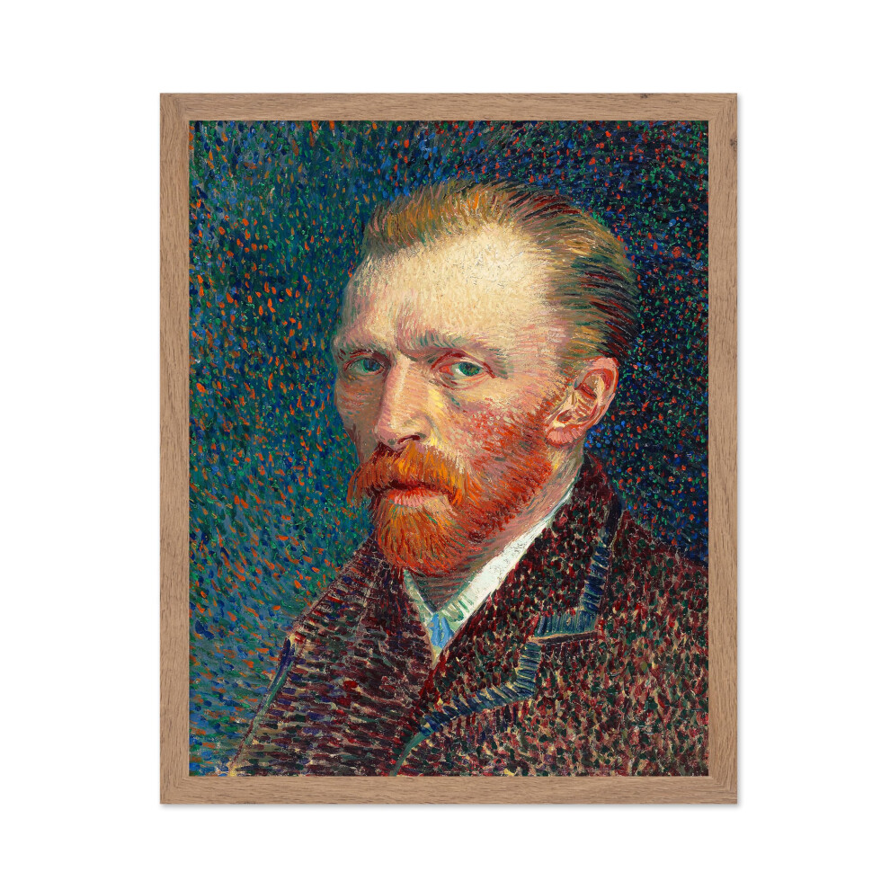 Affiche vintage Van Gogh - Impressionnisme r   tro - Cadeau pour artiste peintre - Autoportrait artistique - D   coration murale pour maison, salon,