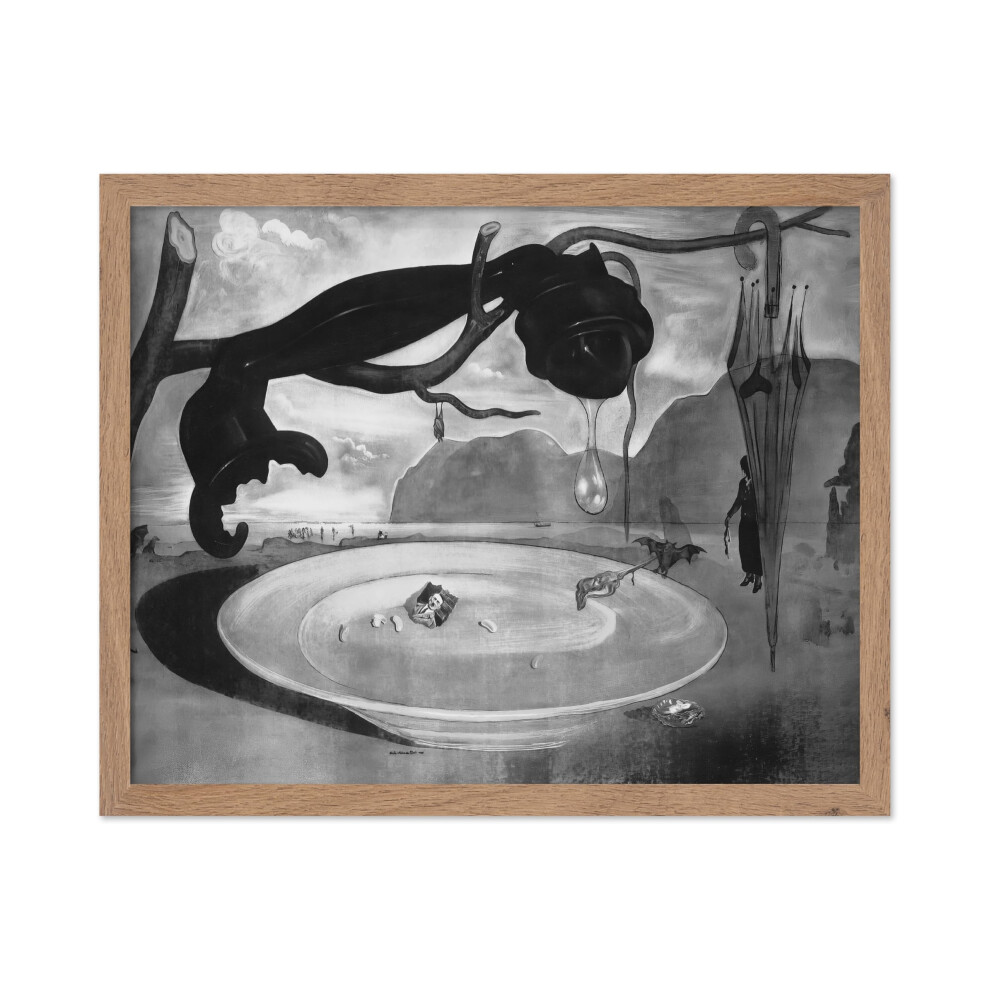 Plakat Master Vintage Salvador Dali Plakat-Retro Surrealizm Print-Prezent Dla Artysty Malarza-Enigma Bat Estetyczny-Dekoracja Scienna Do Salonu S-image