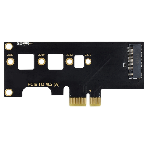 For CM4 PCI-E to M.2 Adapter Compute Module 4 NVMe SSD Multi-Function Portable Card 2