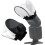 1X Universal Softbox Diffuser for DSLR Cameras, Flash Light Speed Lights Mini Portable Soft Box 3