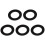 5 Pcs 52mm-77mm 52-77 Metal Step Up Filter Ring Adapter for Camera 2