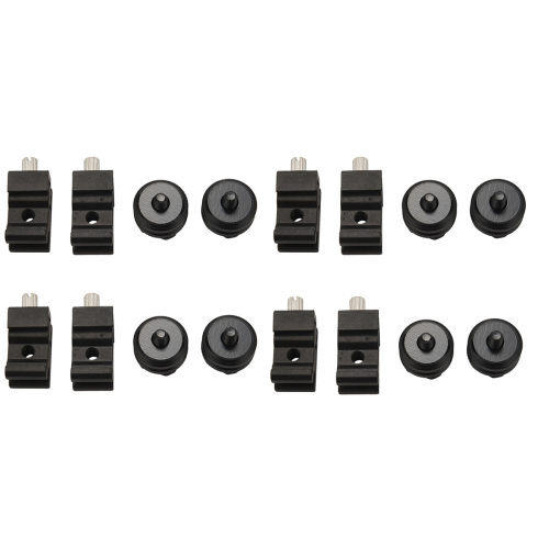 16 Pack Camera Combo Hot Shoe Mount Adapter Cold 1/4 Inch Flash 1