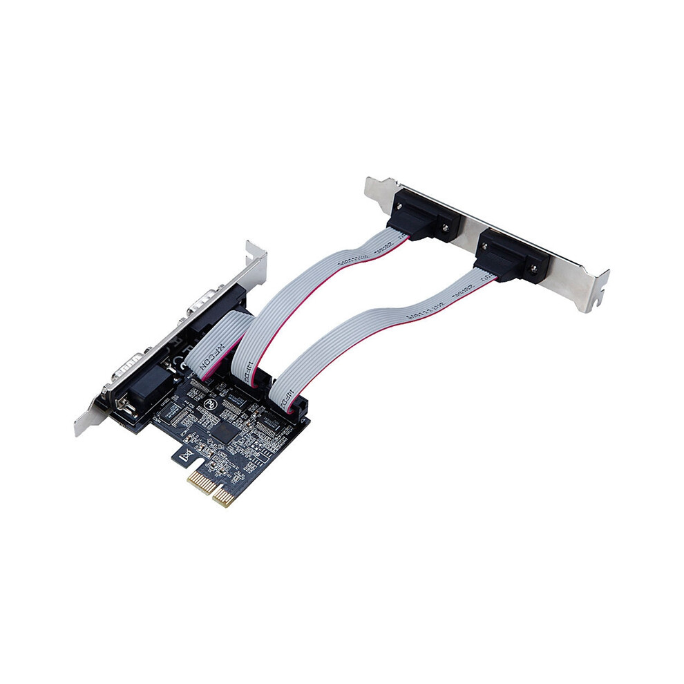 25Mbps Pcie Serial Port Expansion Card Ax99100 Chip To Rs232 Interface 4 Riser 4853284710426