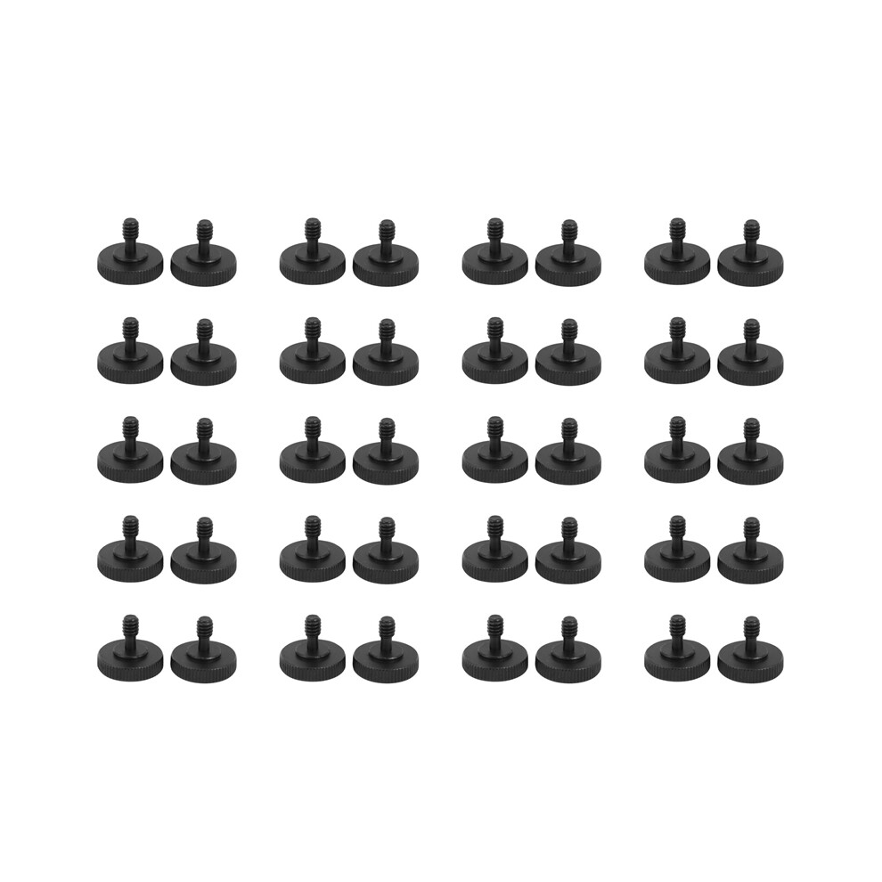 Thumb Screw Camera 1/4 Inch Thumbscrew L Bracket Mount Adapter Bottom Inch-20 Female Thread (Pack of 40)-image-OPC-PGDR7GX-NEW