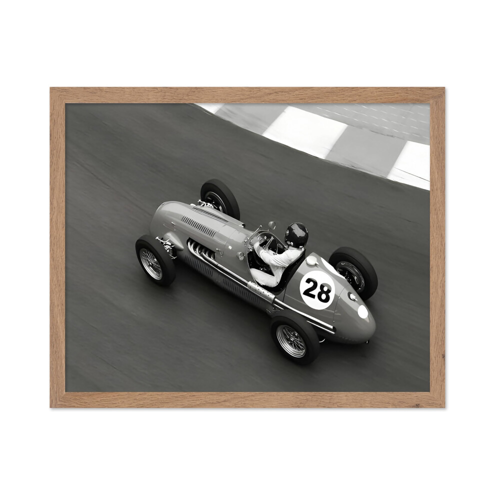 Poster Master Monaco Car Racing Poster - Grand Prize Monaco Print - Sports Photography Art - Gift for Him Man Car Enthusiast - Decor for Living Room B