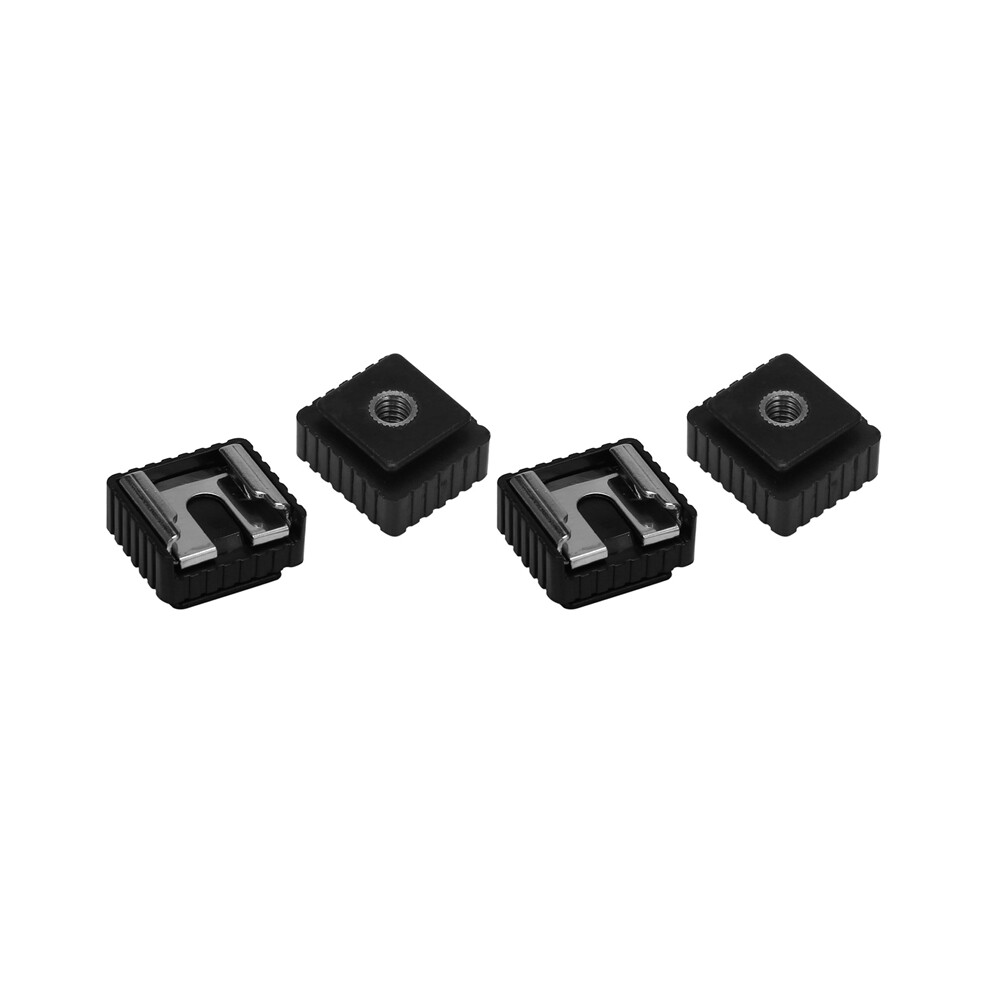 4Pcs Flash Hot Shoe Mount Adapter To 1/4 Inch Thread For Studio Stand Tripod Light 4853284709109
