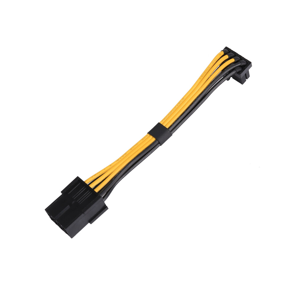8Pin Graphics Card Extention Power Cable Pcie Female To Male Elbow 90 Degree Cable,B 4853284715421