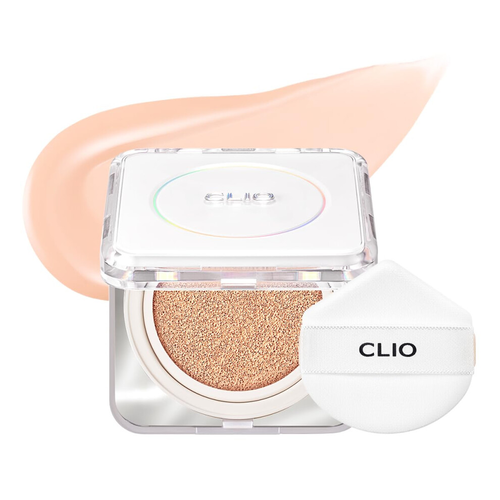 Clio Professional Clio Kill Cover Founwear Cushion Foundation - Korean Makeup Full High Coverage Airy Satin Finish Skin Fit 21C Lingerie