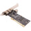 2X 3 Port IEEE 1394 Firewire Card PCI Adapter Controller for Desktop PC 4