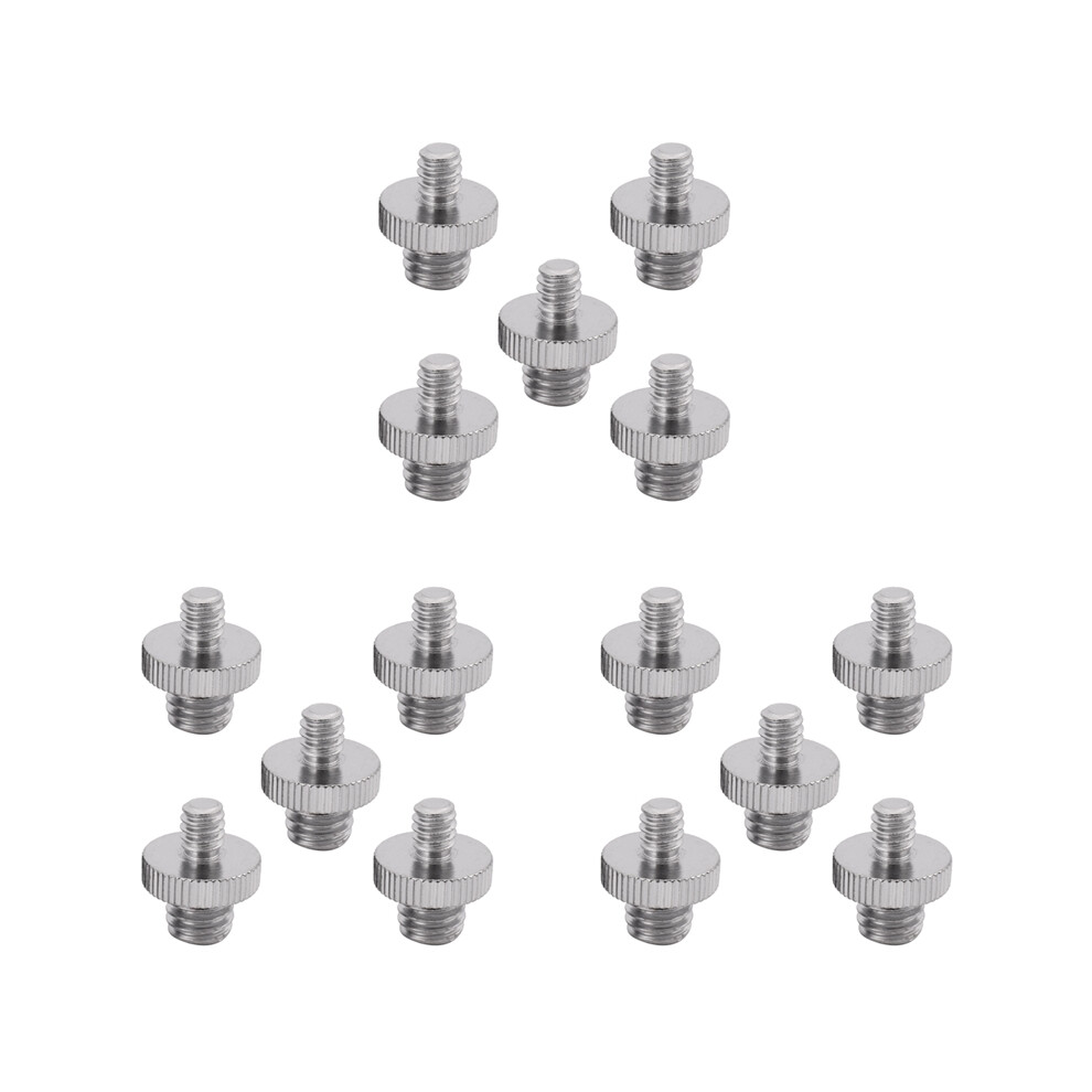 15 Pieces 1/4 Inch Male To Metal Threaded Screw Adapter Tripod Converter For Dslr Camera,Tripod 4853284722733