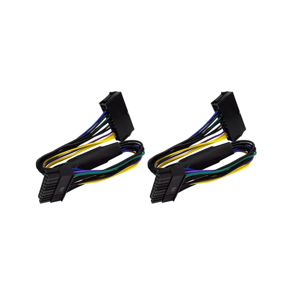 Photos - Cable (video, audio, USB) 2X 24 Pin to 18 ATX PSU Power Adapter Cable for Z220 Z230 Z420 Z620 Workstation 13-Inch(33cm)