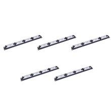 5X UTP 24 Port Rj45 Patch Panel Rack Cable Wall Mounted Bracket Connector Tool Ethernet Lan Network Adapter CAT6