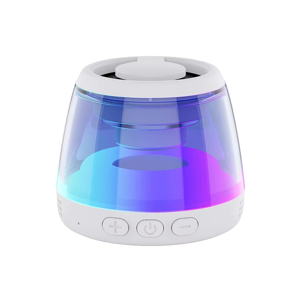 Mini Pocket Bluetooth Speaker Magnetic Rgb Ambient Soundbar Wireless True Stereo Mp3 Music Player Light 4853284724829