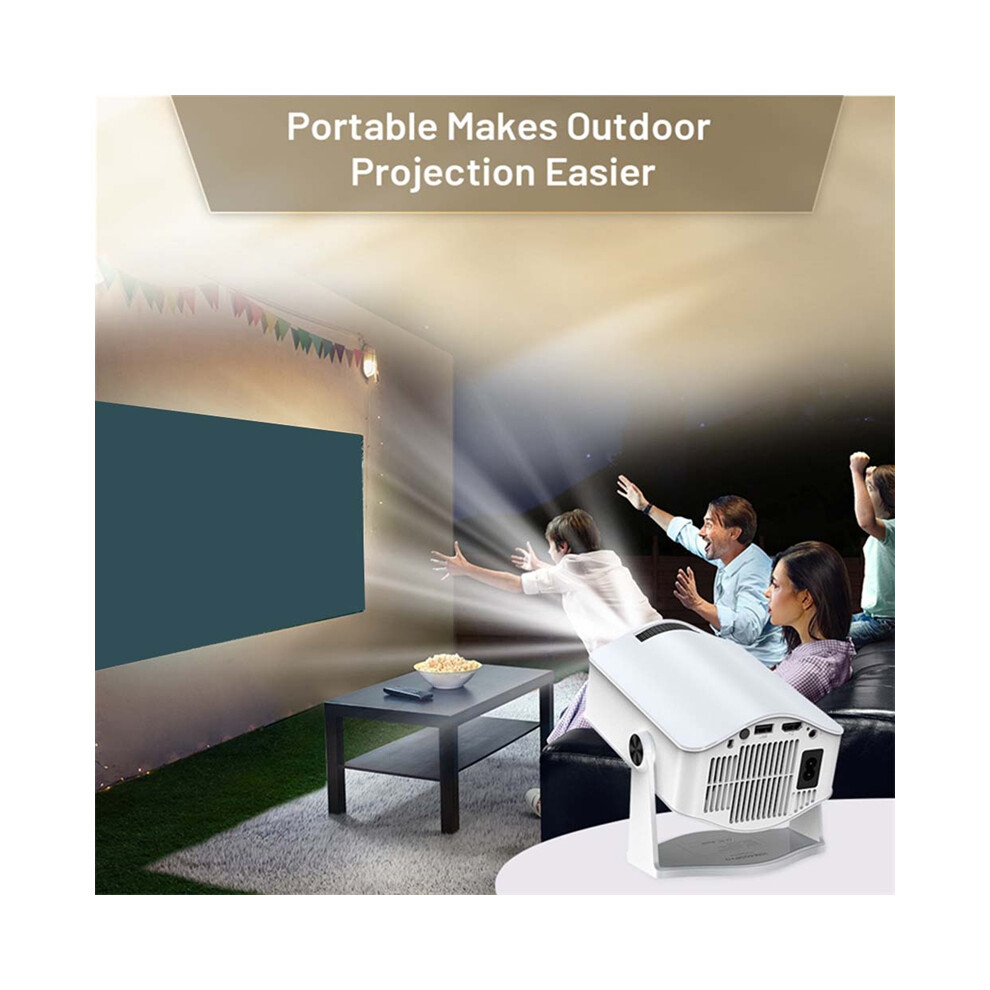 Pro Projector 4K Android 11, Wifi6, 200 Ansi,Bt5.0, 1280X720p Home Cinema & Outdoor Au Plug 4853284725048