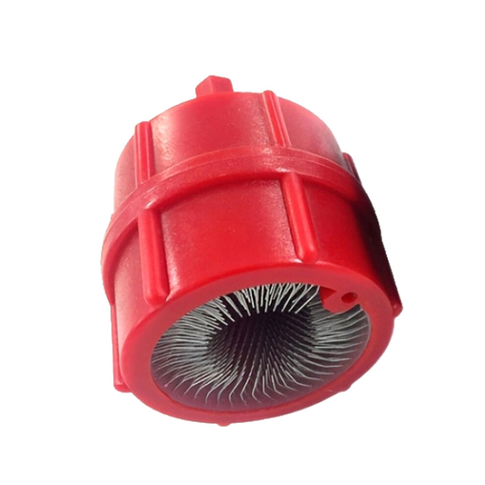 Tlily Bronze Copper Pipe Cleaner For Power Drill, Cleans / Brass Pipes And Tubes Soldering, With Wire Bristle B