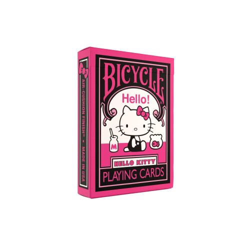 Cykel Hello Kitty Spillekort Sort & Pink 1 Deck