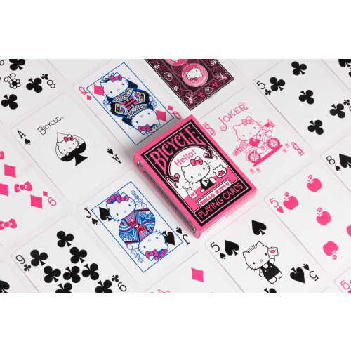 Cykel Hello Kitty Spillekort Sort & Pink 1 Deck 1
