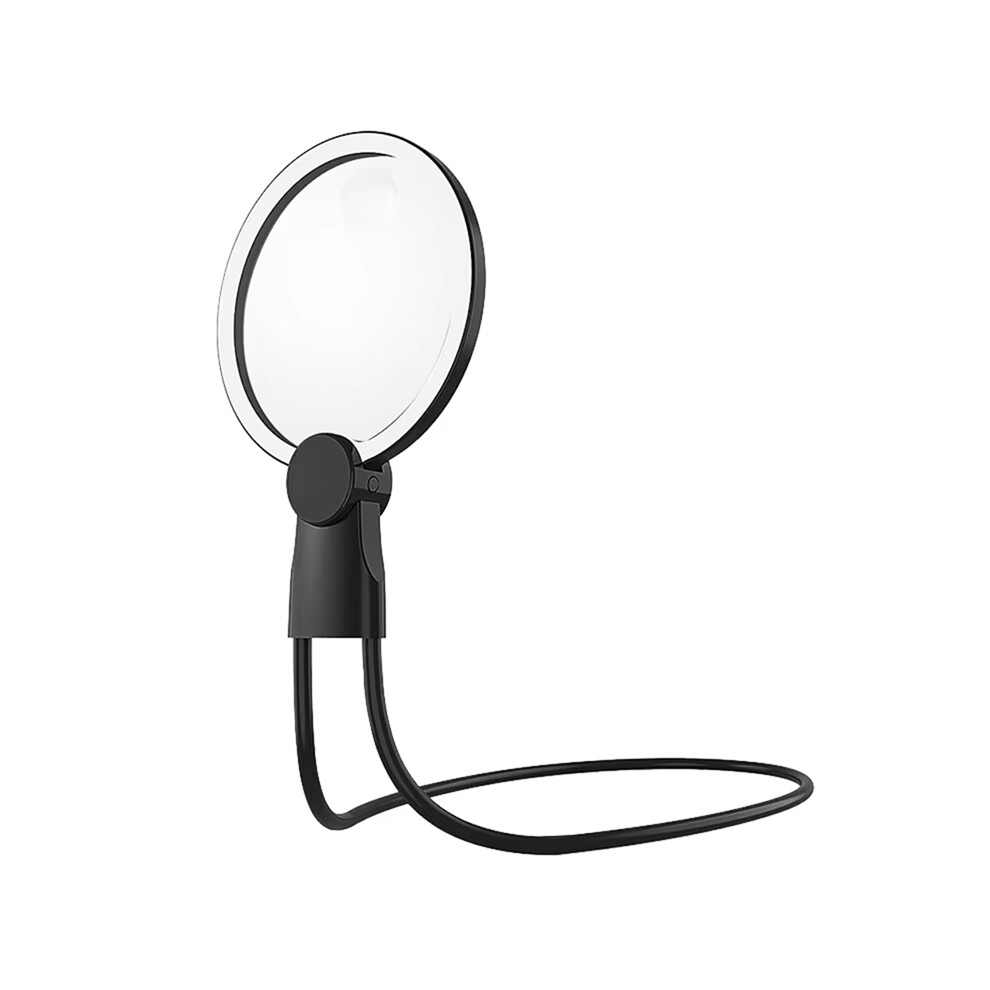 Tlily Hands Free Magnifying Glass For Sewing, Flexible Gooseneck Magnifier Seniors Reading, Low Vision Elderly,Close Work