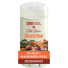 Old Spice Aluminum Free Deodorant for Men 24/7 Lasting Freshness & Long Lasting Scent 24/7 Sweat & Odor Protection Sunrise with Peach + Mandarin P