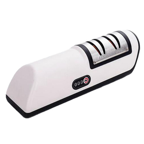Kitchen Electric Knife Sharpener Multifunctional Automatic 4 Gears Accessories Black 1
