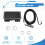 4 Digital LED Display Tachometer RPM Speed Meter High Precision with Hall Proximity Switch Sensor NPN 5