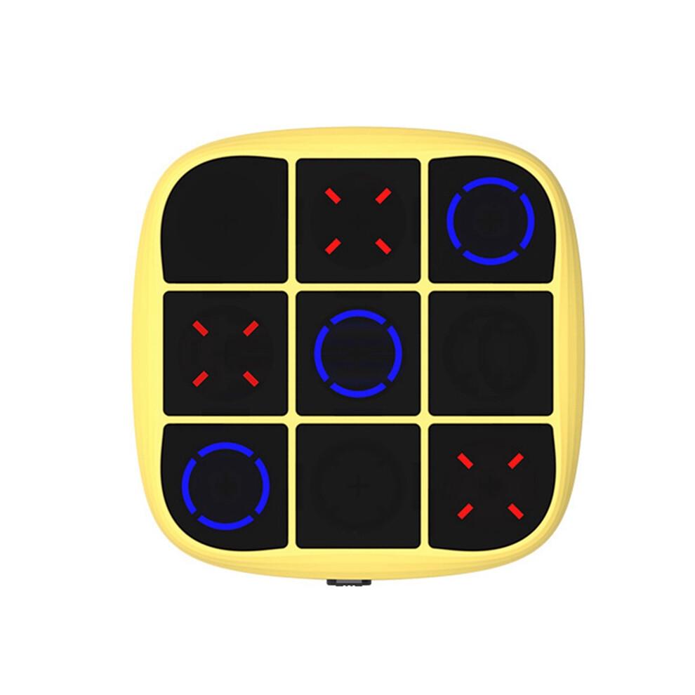 Tlily 4-In-1 Electronic Tic Toe Bolt Game, Handheld Puzzle Game Console Toy Gifts For Kids And Adults Yellow