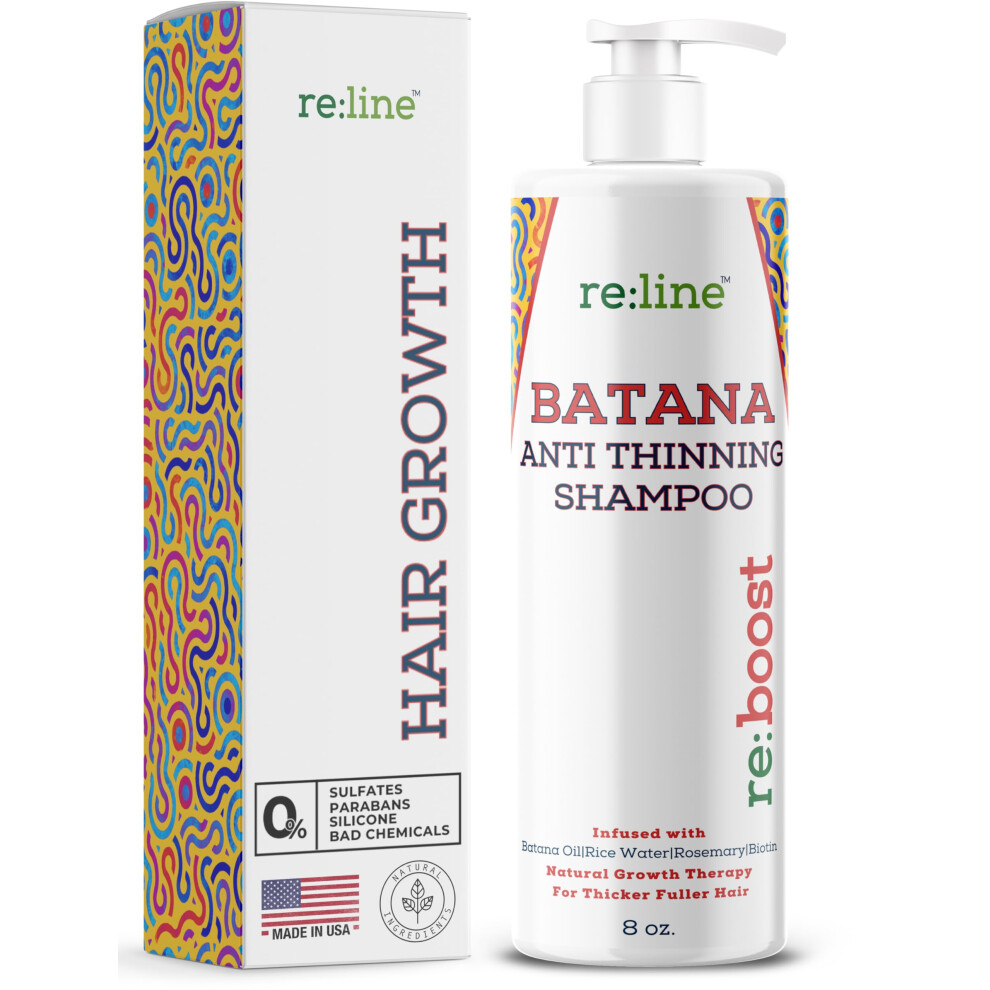 Shampoing     l'huile de Batana pour la croissance des cheveux pour cheveux fins - Shampoing Batana pour cheveux clairsem   s pour hommes et pour fem