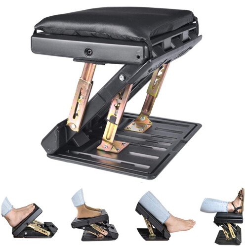 Adjustable Footrest, Removable Cushion, Leg Support Extension 2