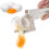4PCS Egg Shell Cracker Handheld Plastic Egg Breaker Egg Opener Egg Separator Kitchen Gadget Tool 6