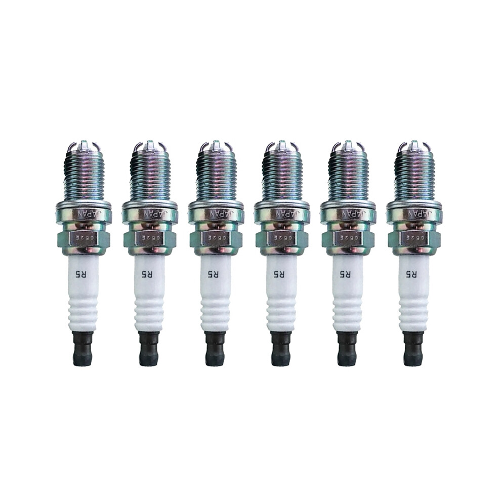 Spark Plug 12120037607 Bkr6equp For E46 E39 E83 E36 E63 E53 M54 M62 Z3 320 528 E38 E65 E34 6Pcs 4853284746630