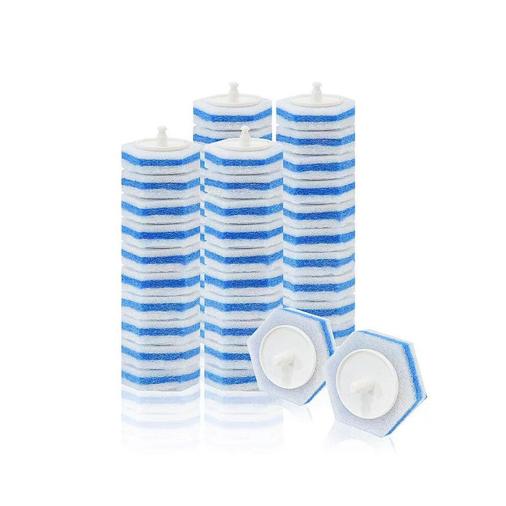 Tlily 50Pcs Upgraded Toilet Wand Refills For Disposable Heads Most And Bathroom Cleaning