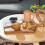 Pizza Plate Steak with Handle Cheese and Bread Tray Fruit Vegetable Storage A 2