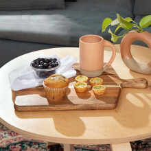 Pizza Plate Steak with Handle Cheese and Bread Tray Fruit Vegetable Storage A