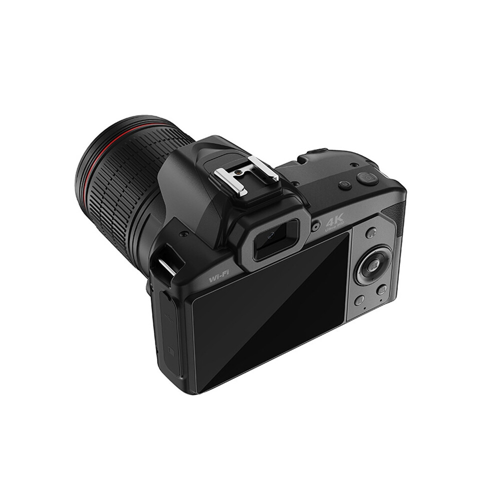 D5 6400Megapixel HD WiFi Digital Video Camera 4K Dual Lens Camcorder with Display 16X Zoom DSLR No Memory Card