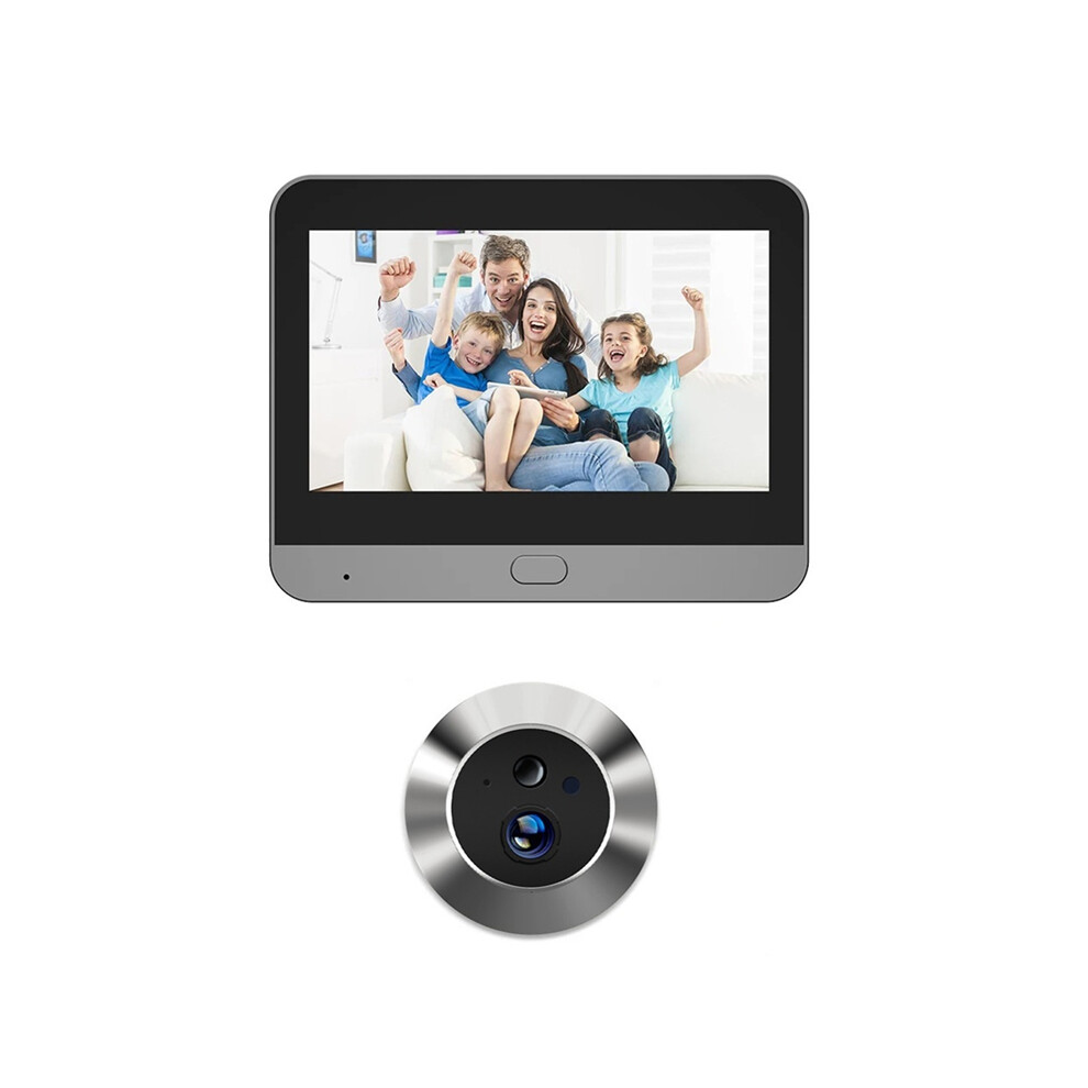 Smart Tuya 3Mp 2.4G Wifi Door Camera Automatic Sensing Eye Digital Viewer Wireless Doorbell Home 4853284749112
