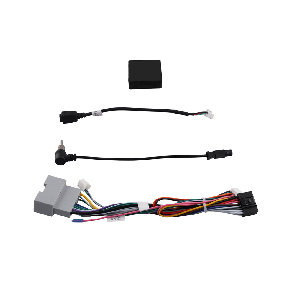 16 Pin Car Android Stereo Wiring Harness Adapter Protocol Box Can Bus Decoder For Compass 2011-2017 4853284749433