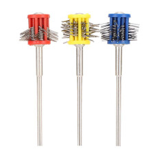 3 PCS Metal Texturing and Polishing Brush Set, Cleaning Wire Tool with Ergonomic Handle, for Jewelry Maker