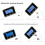 TL100 Horizontal Angle Meter Protractor Pitch Gauge Digital Box High-Precision Electronic Inclinometer Model 7