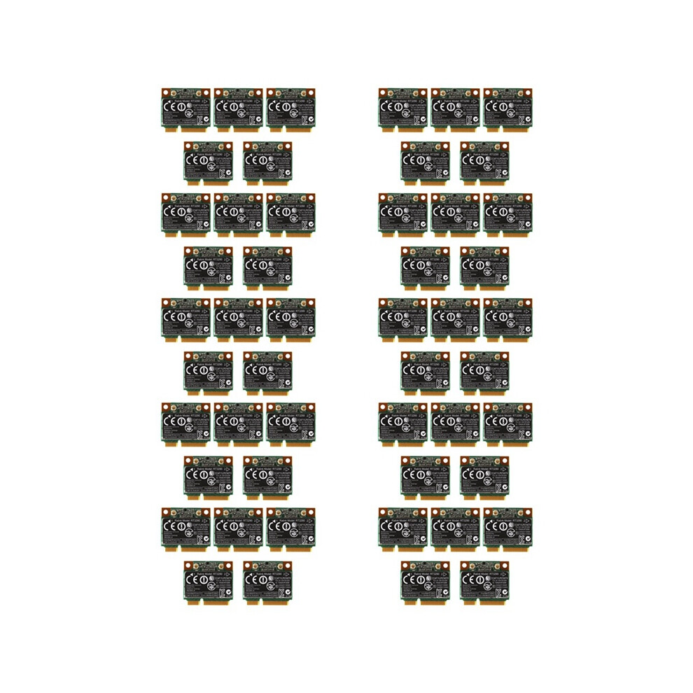 50Pcs 150Mbps 2.4Ghz Rt3290 802.11B/G Wireless Wlan Card Wifi + Bluetooth Bt 4.0 Half Mini Pci-E For Cq58 4853284751757