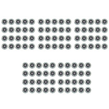 100PCS EMF Protection Sticker Anti Radiation Cell Phone for Laptop and All Electronic Devices