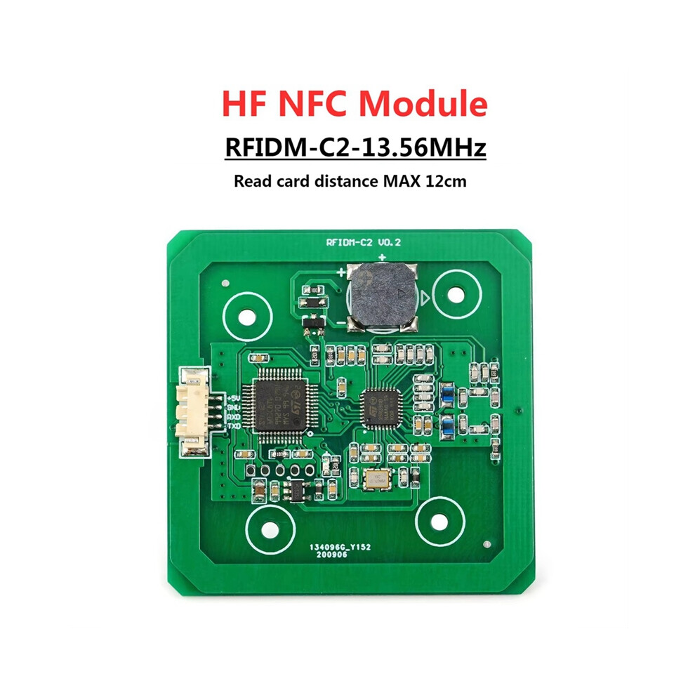 Rfid Reader Mini Embedded Hf Nfc Module Rf Antenna Integration 13.56Mhz Rfidm-C2 Read/Write 4853284752495