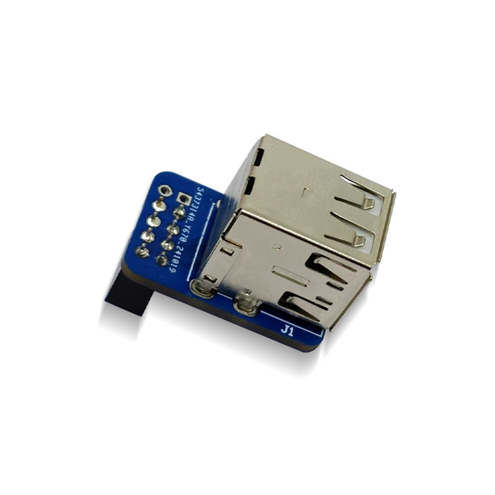 9Pin Usb To 2.0 Adapter Expansion Board Motherboard 2 Ports Converter Usb2.0 A Female Extender 4851161919245
