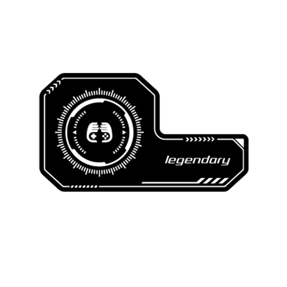 10Pcs 2024 Cell Phone Cooler Plate Radiator Magnetic Radiating Sticker For Game Cooling Fans Heat Sink Black 4851161923334