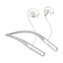 Surround sound metal bluetooth headset type-c gaming music dual mode hanging neck wired headphone with microphone
